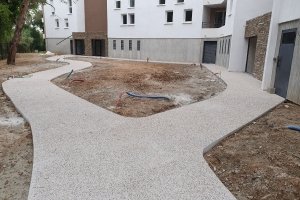 Béton désactivé Euromédecine - Montpellier